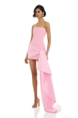 Eliya The Label Midina Dress Pink Size 8 for rent on The Volte - image 3