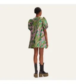 Stine Goya Brethel Jacquard Dress Size 6 for rent on The Volte - image 2