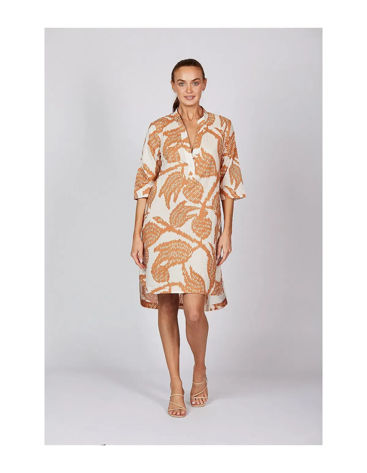 Adrift Lana Shift Midi Dress Print Size M / Size AU 12 - Image 2