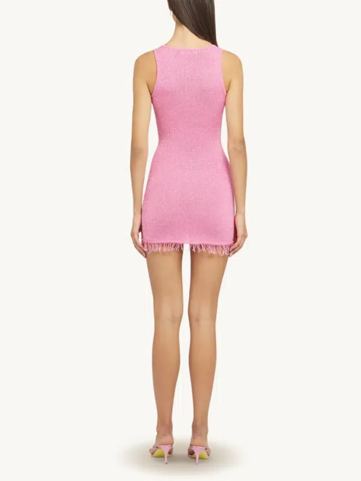 Asta Resort Natalia Mini Dress Azalea Sequin AU 8 - Image 3