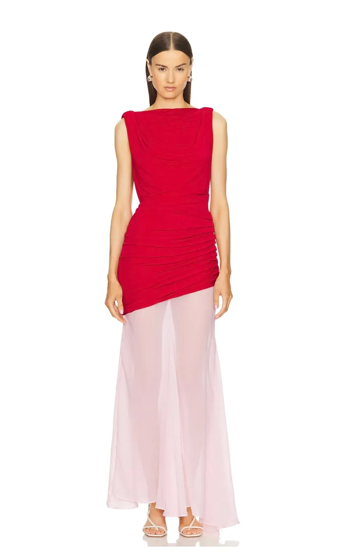 L'Academie by Marianna Enoa Midi Dress Multi Size AU 8 for rent on The Volte - main image