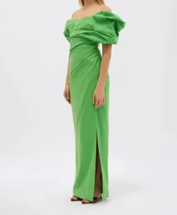 Rachel Gilbert Gia Gown Green Size 5 AU 16 for rent on The Volte - image 2