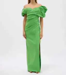 Rachel Gilbert Gia Gown Green Size 5 AU 16 for rent on The Volte - image 1