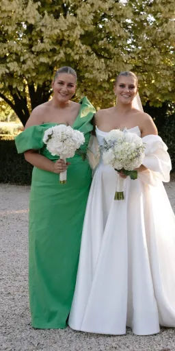 Rachel Gilbert Gia Gown Green Size 5 AU 16 for rent on The Volte - image 4