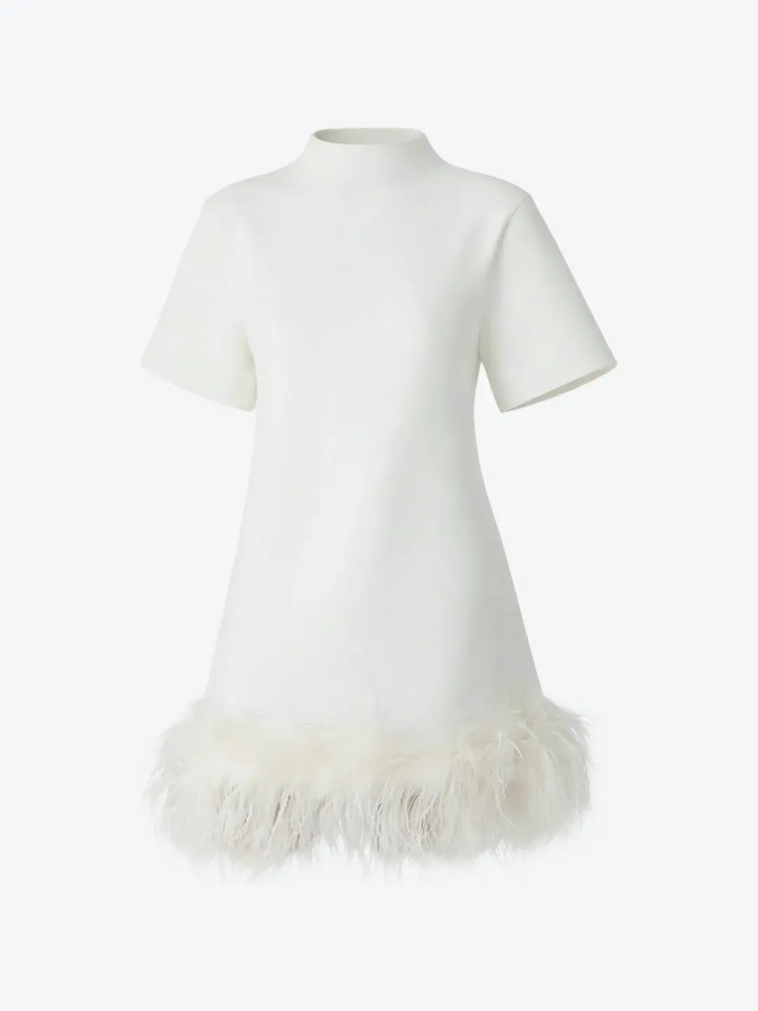 Rachel Gilbert Rita Mini Dress in Ivory Size AU 10 for rent on The Volte - main image