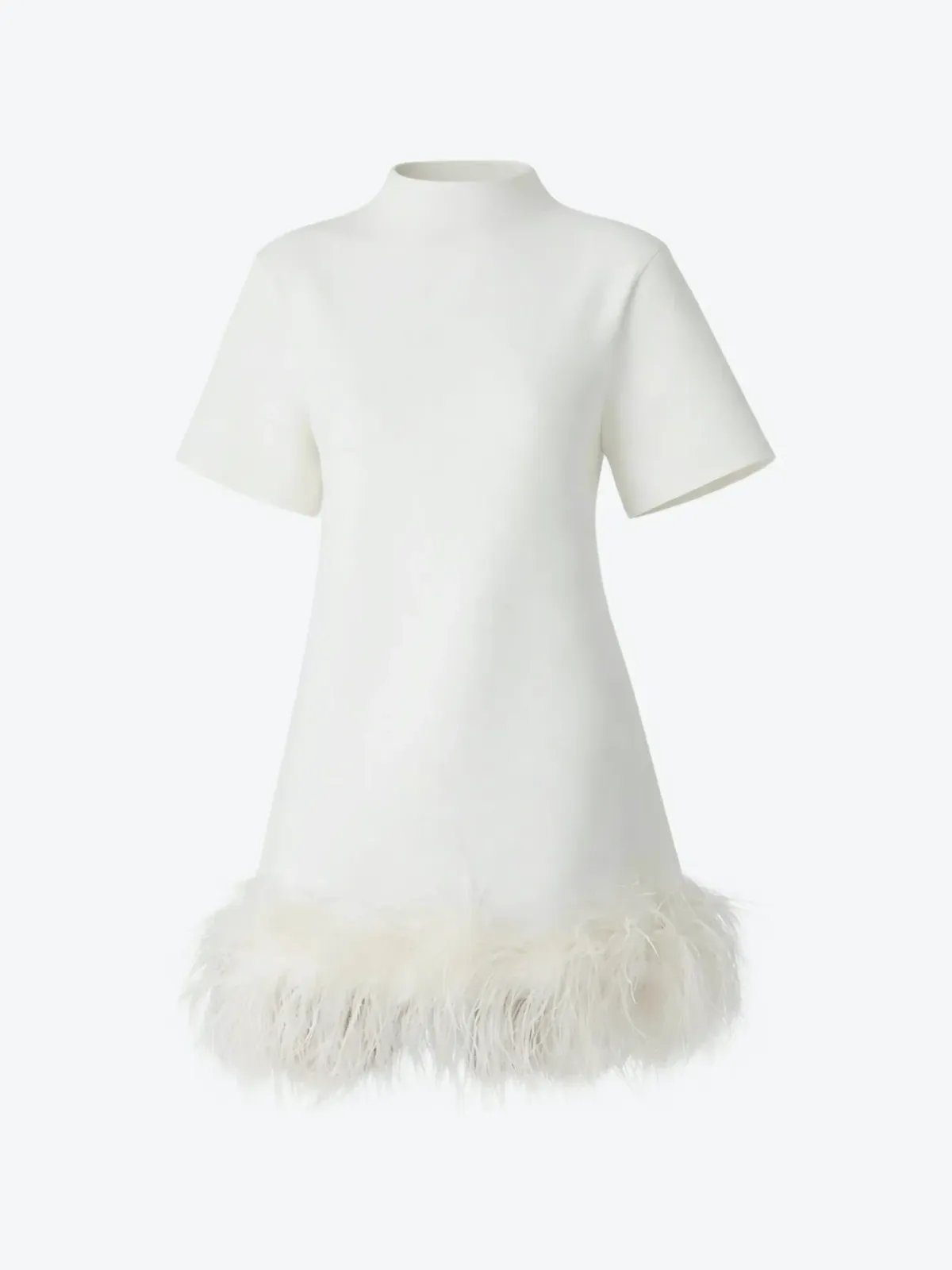 Rachel Gilbert Rita Mini Dress in Ivory Size AU 10 for rent on The Volte - main image