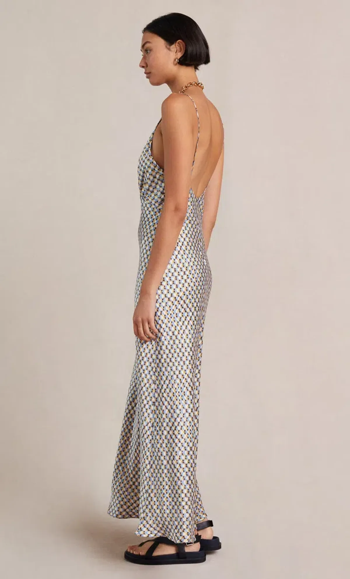Bec & Bridge Frankie V Dress Print Size AU 8 - Image 2