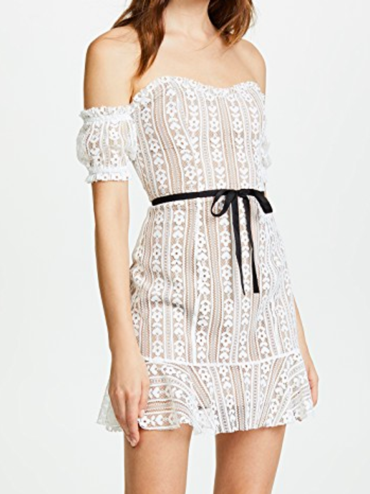 For Love and Lemons Dakota Lace Mini Dress size 6 - Image 2