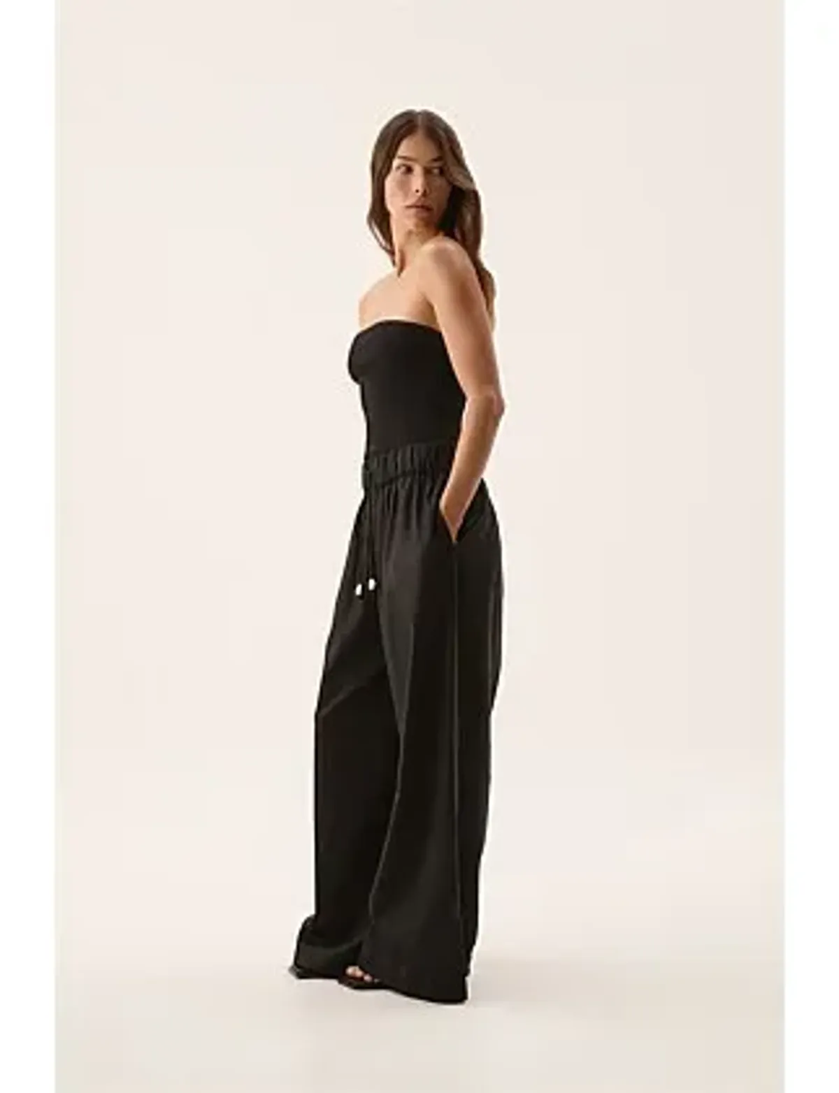 Aje Airlie Relaxed Pants in Black Size AU 8 - Image 2