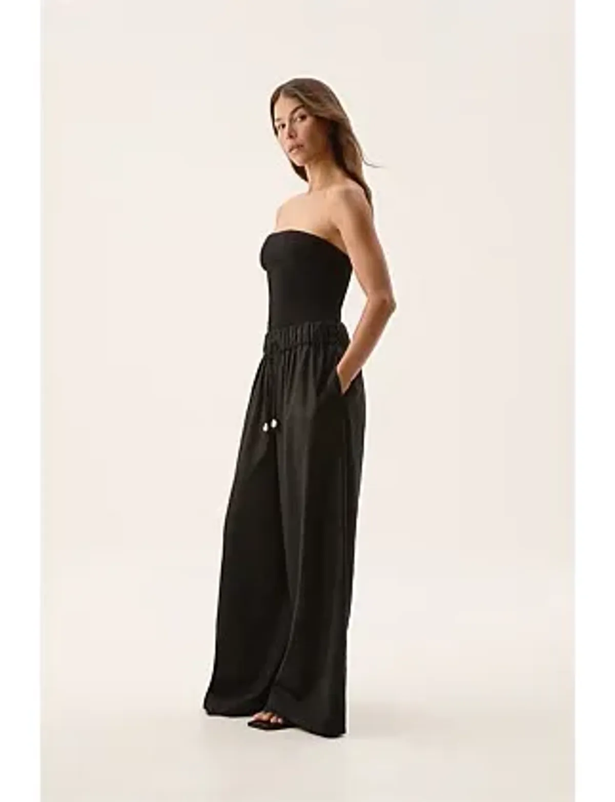 Aje Airlie Relaxed Pants in Black Size AU 8 - Image 3