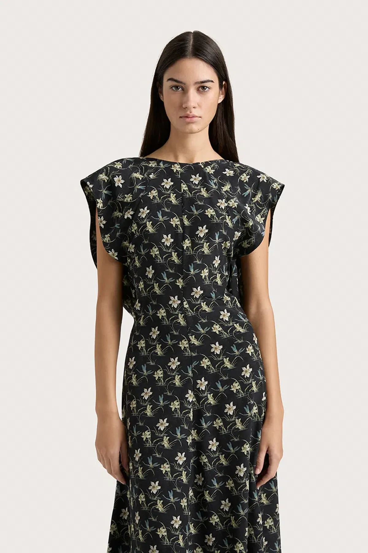 Faithfull Paloma Maxi Black Floral AU Size 8 - Image 5