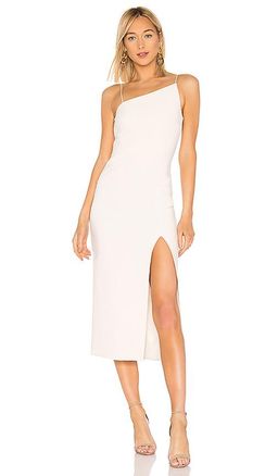 Bec & Bridge Dominique Asymmetric Midi Dress Size 8 for rent on The Volte - image 1