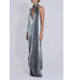 L'Idee Opera Gown Gunmetal Shimmer Opera Gown AU 12 for rent on The Volte - image 2