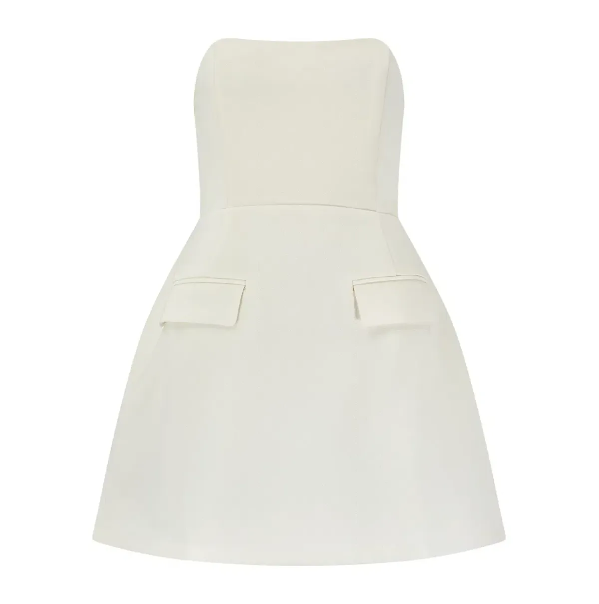 Odd Muse The Ultimate Muse Strapless Mini White Size M/AU 10 - Image 5