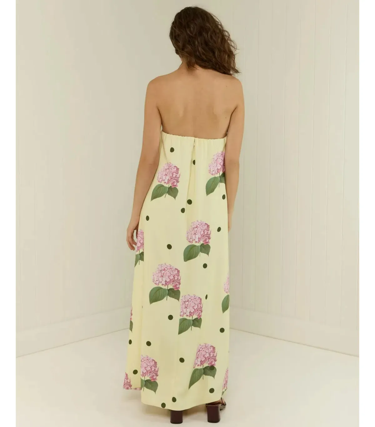 Palm Noosa Alessia Portofino Polka Dot Maxi Dress Print Size 10 - Image 3