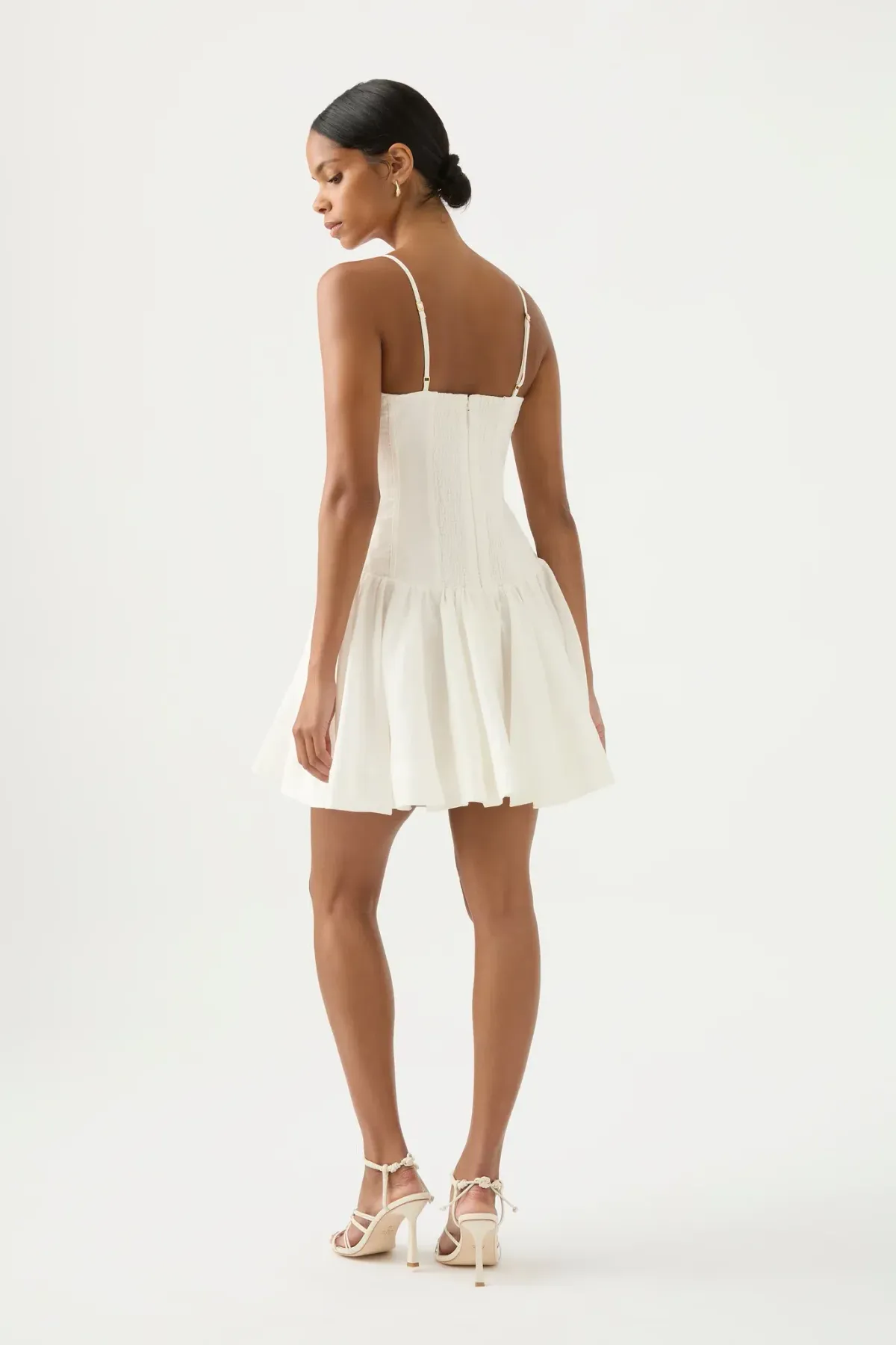 Aje Anastasia Panelled Mini Dress Size 10 - Image 3