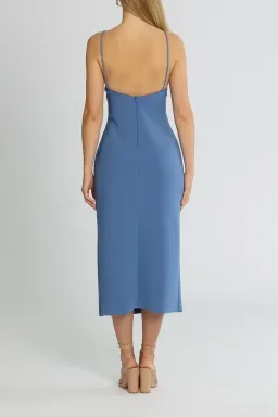 Bec & Bridge Josette Midi Dress Blue Size 10 for rent on The Volte - image 2