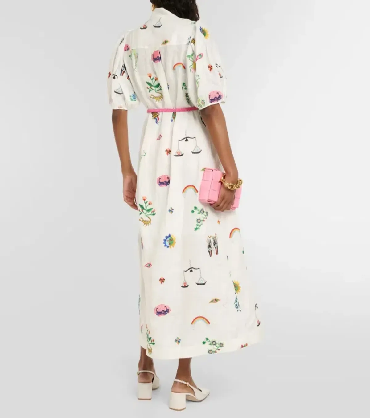 Alemais Atticus Shirt Dress in Print Size 10 - Image 3