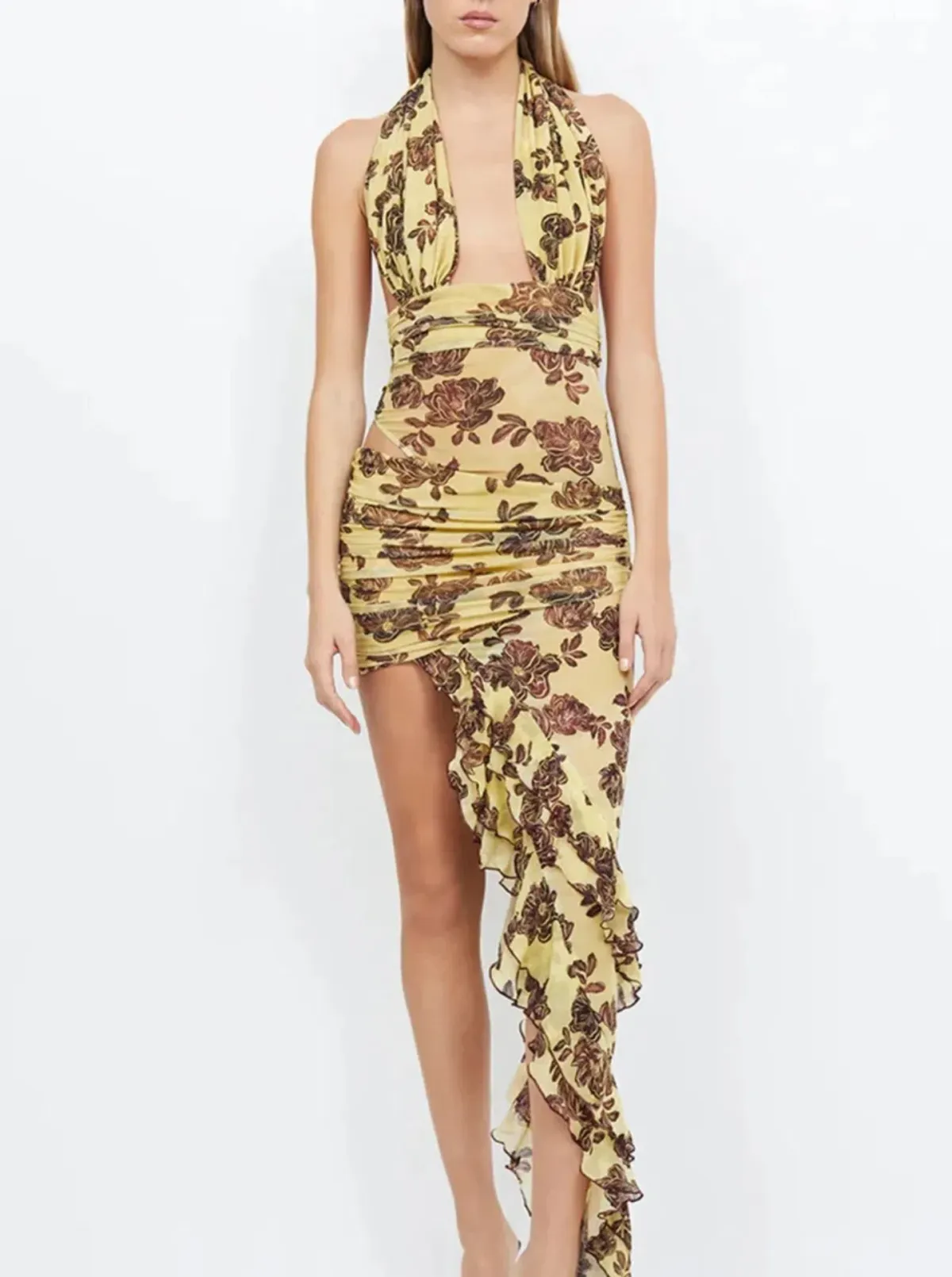 Bec & Bridge Malibu Bay Halter Dress Size 10 - Image 3