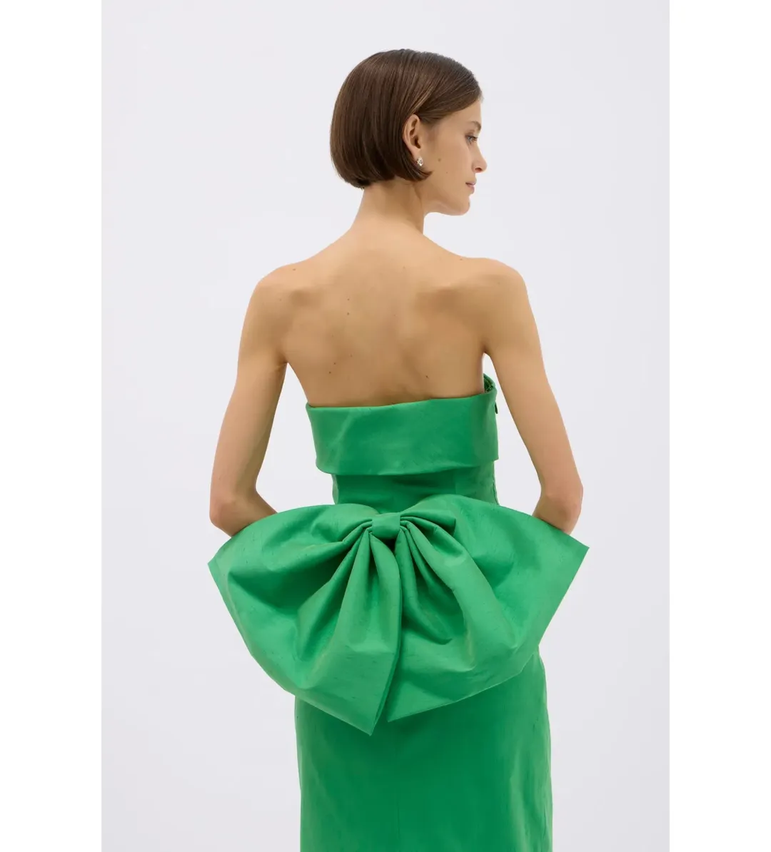 Rachel Gilbert Birdie Dress Midi Green Size AU 12 for rent on The Volte - main image