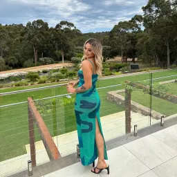 Sir the Label Frankie Gathered Midi Dress- Size 2 / AU 10 for rent on The Volte - image 1