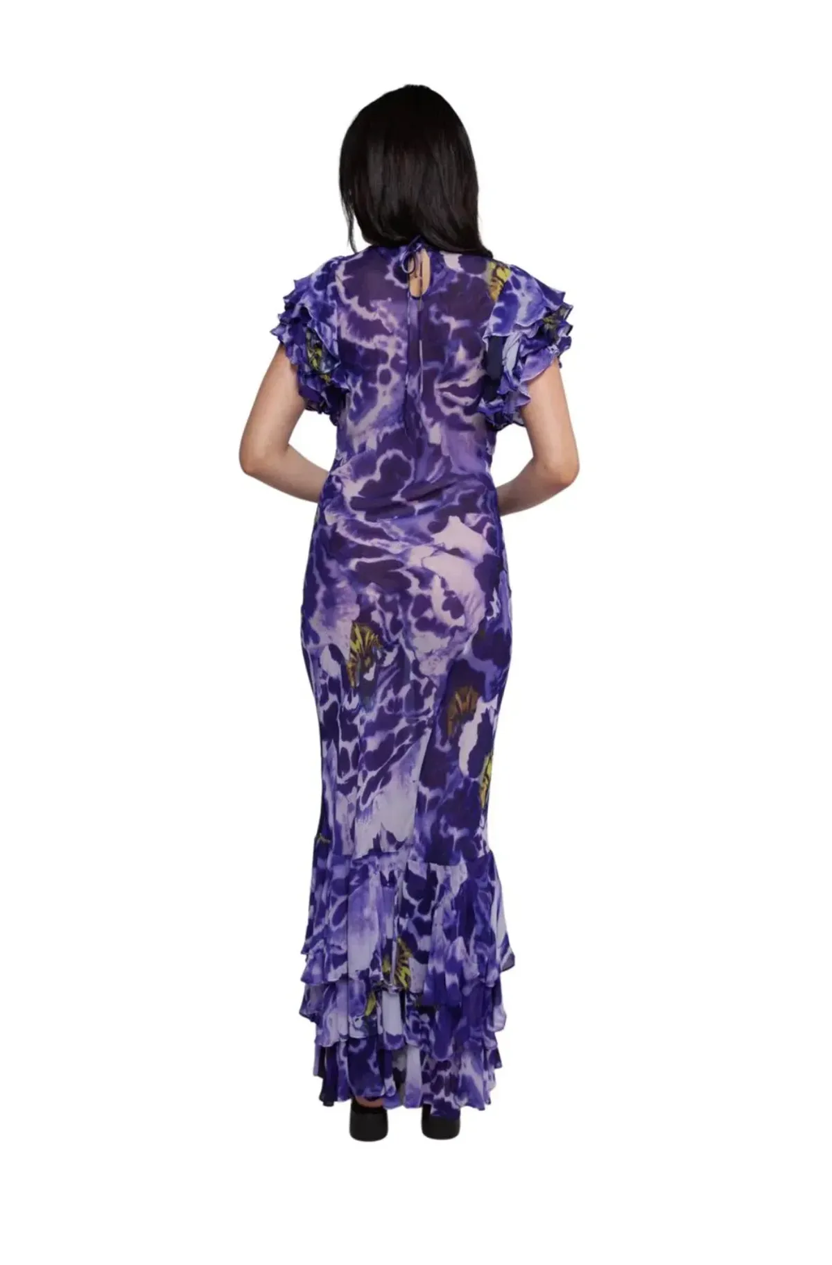 Rat and Boa Lucille Maxi Dress Multi Size 14 - Image 3