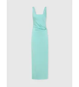 Anna Quan Etta Maxi Dress Blue Size 10 for rent on The Volte - image 2