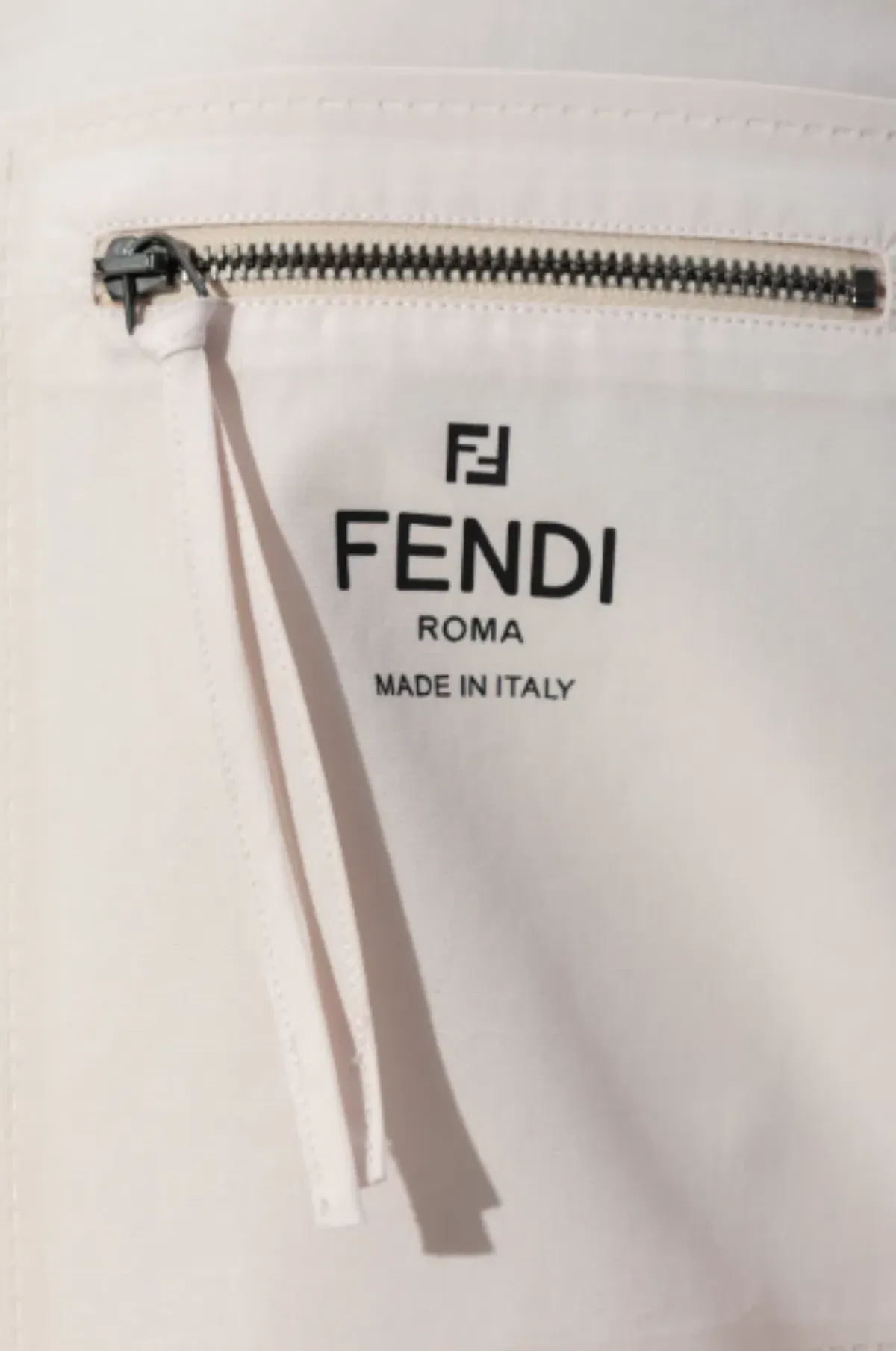 Fendi Oversized Shirt Dress Size 10 - Image 2