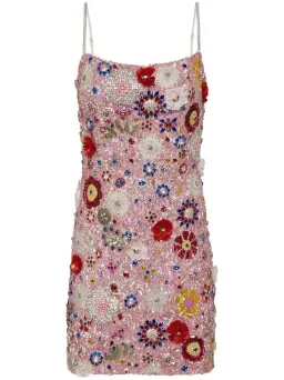Rachel Gilbert Francesca Mini Dress Pink Multi Size 0 / AU 6 for rent on The Volte - image 5