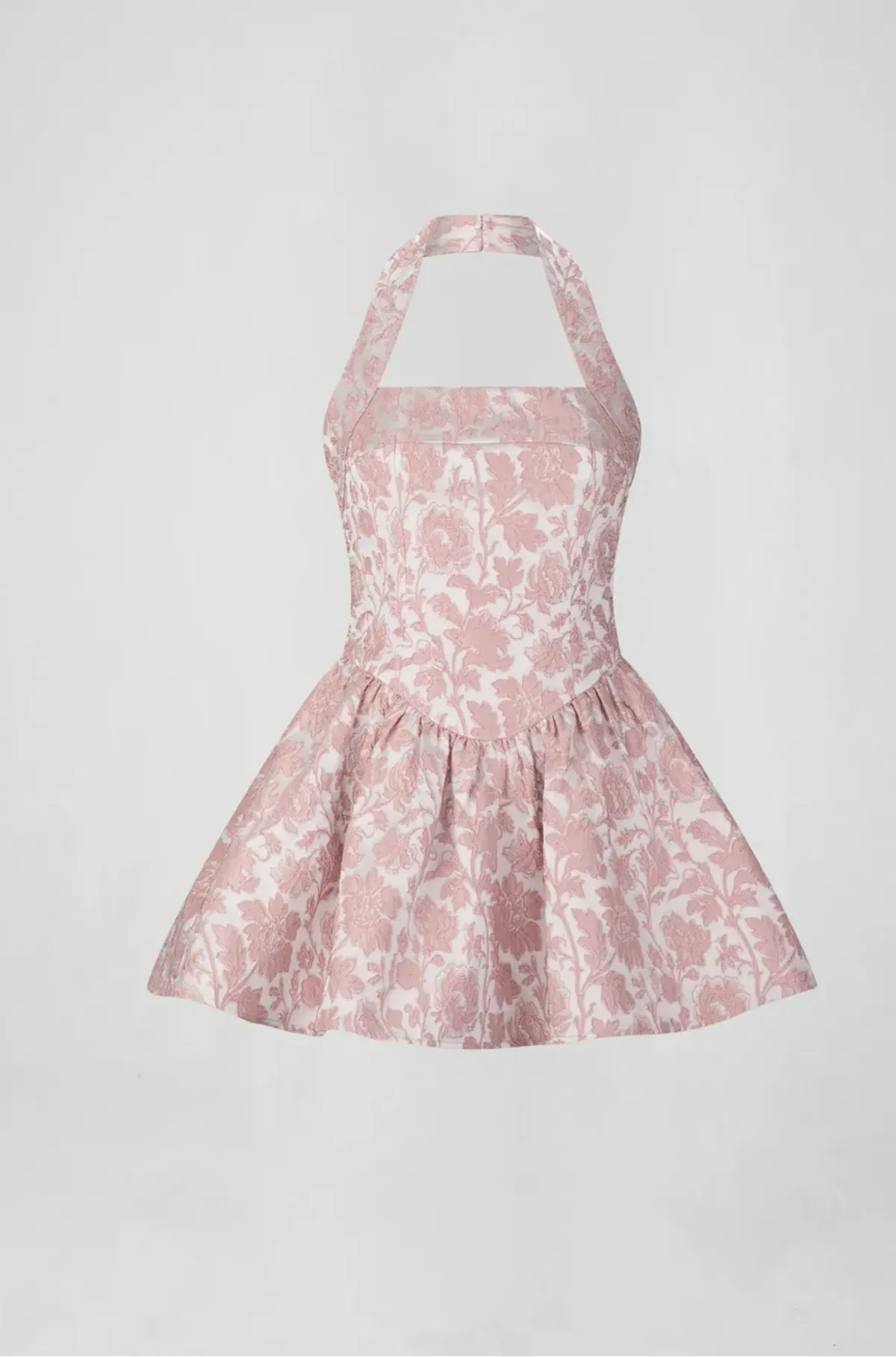 Atoir Winnie Halter Mini Dress Print Size AU 10 - Image 5