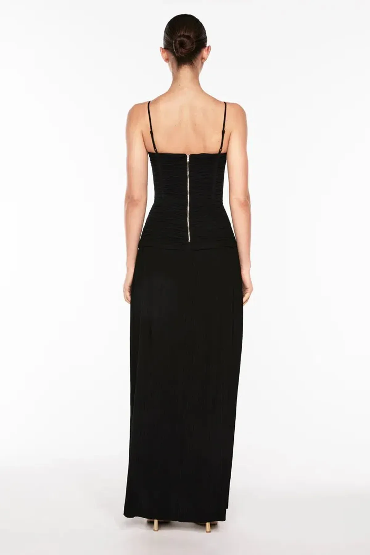 Manning Cartell Double Time Pleat Black Size AU 12 - Image 3