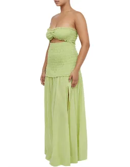 Bec & Bridge Solstice Strapless Maxi Dress Green Size AU 8 for rent on The Volte - image 3