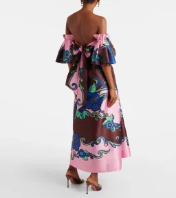 Alemais Azalea Off Shoulder Dress Floral Size AU 10 for rent on The Volte - image 2