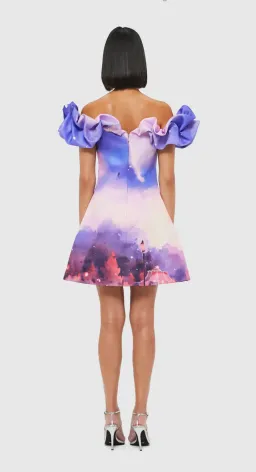 Leo Lin Bella Off Shoulder Bustier Mini Dress Size AU 12 for rent on The Volte - image 2