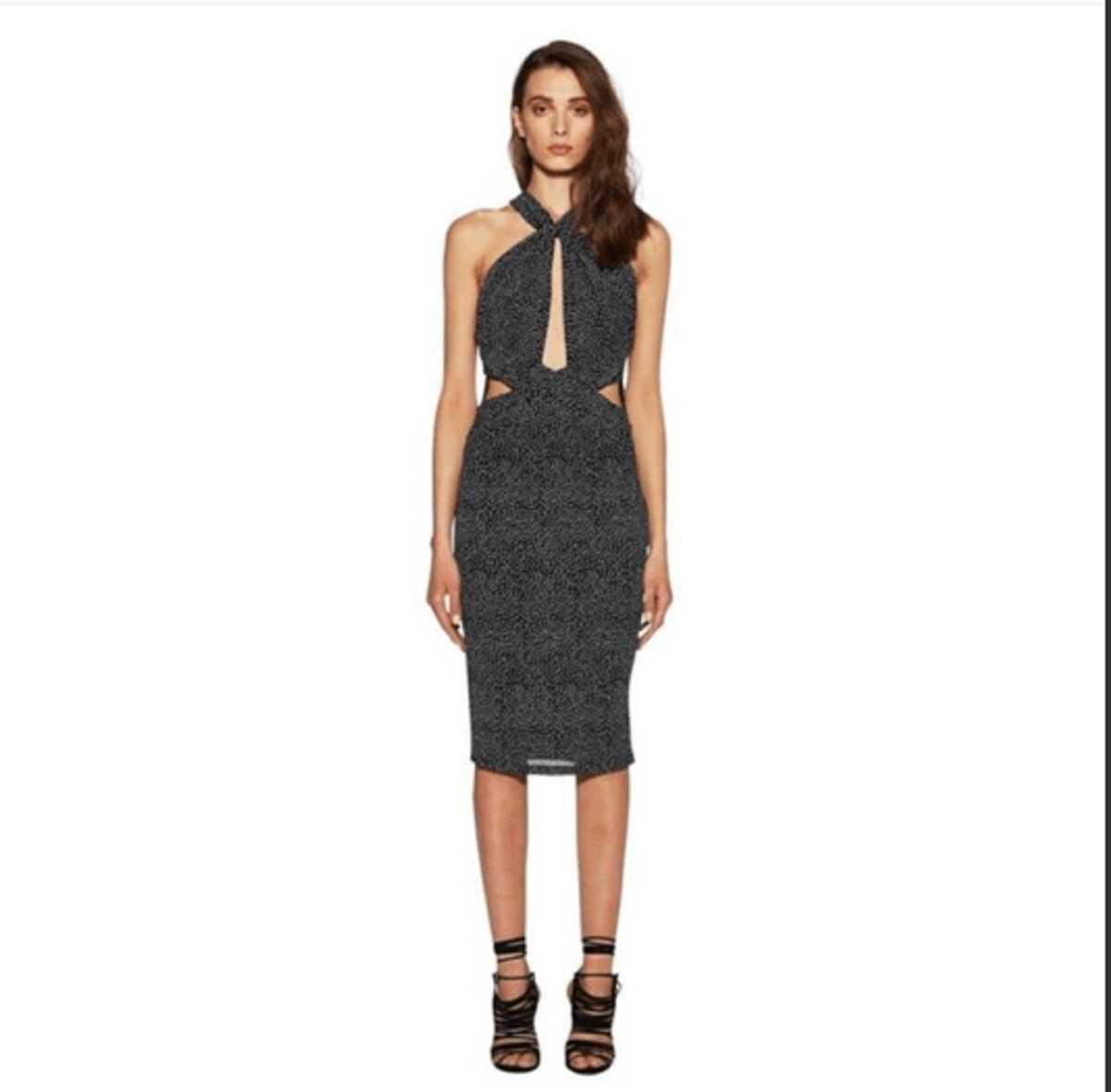 Bec & Bridge - The Amulet Twist Halter Dress Size 10 for rent on The Volte - main image