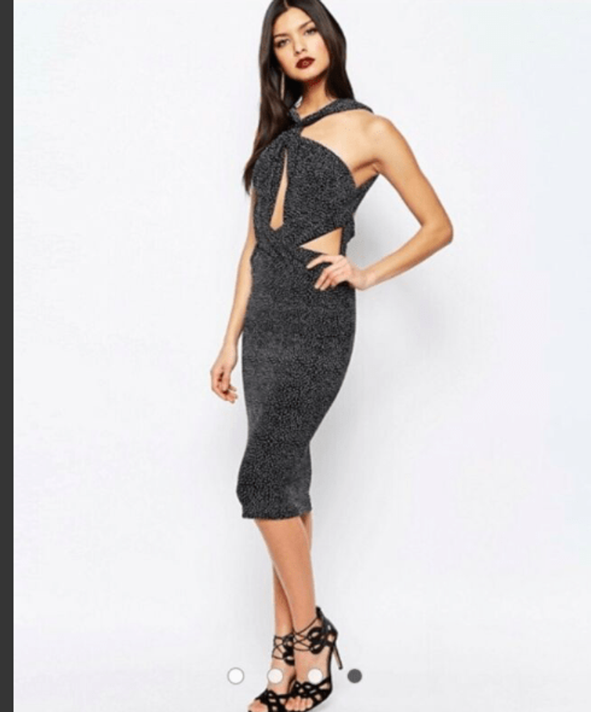 Bec & Bridge - The Amulet Twist Halter Dress Size 10 - Image 4