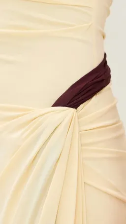 Bec & Bridge Greta Twist Maxi Dress Yellow Size AU 8 for rent on The Volte - image 2