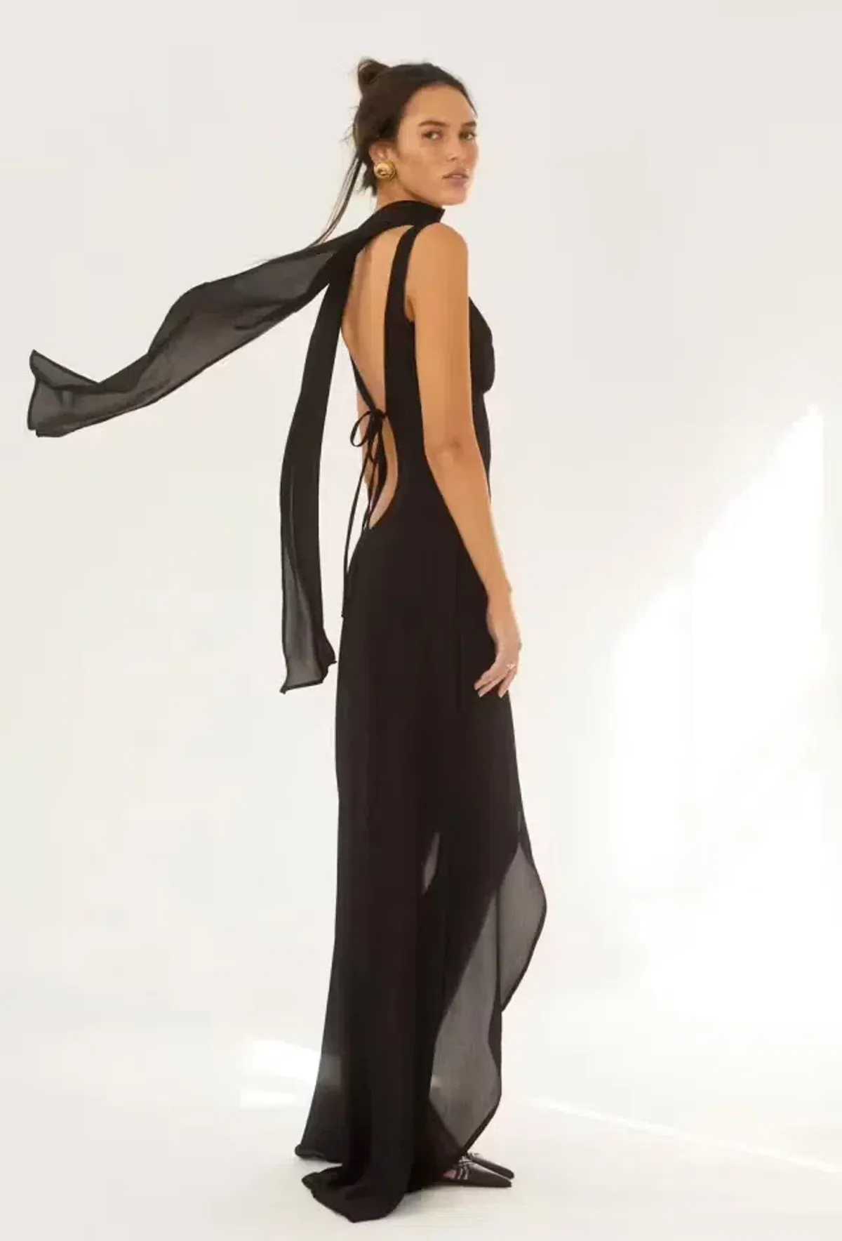 Arcina Ori Amelie Dress Black Size S AU 8 - Image 6