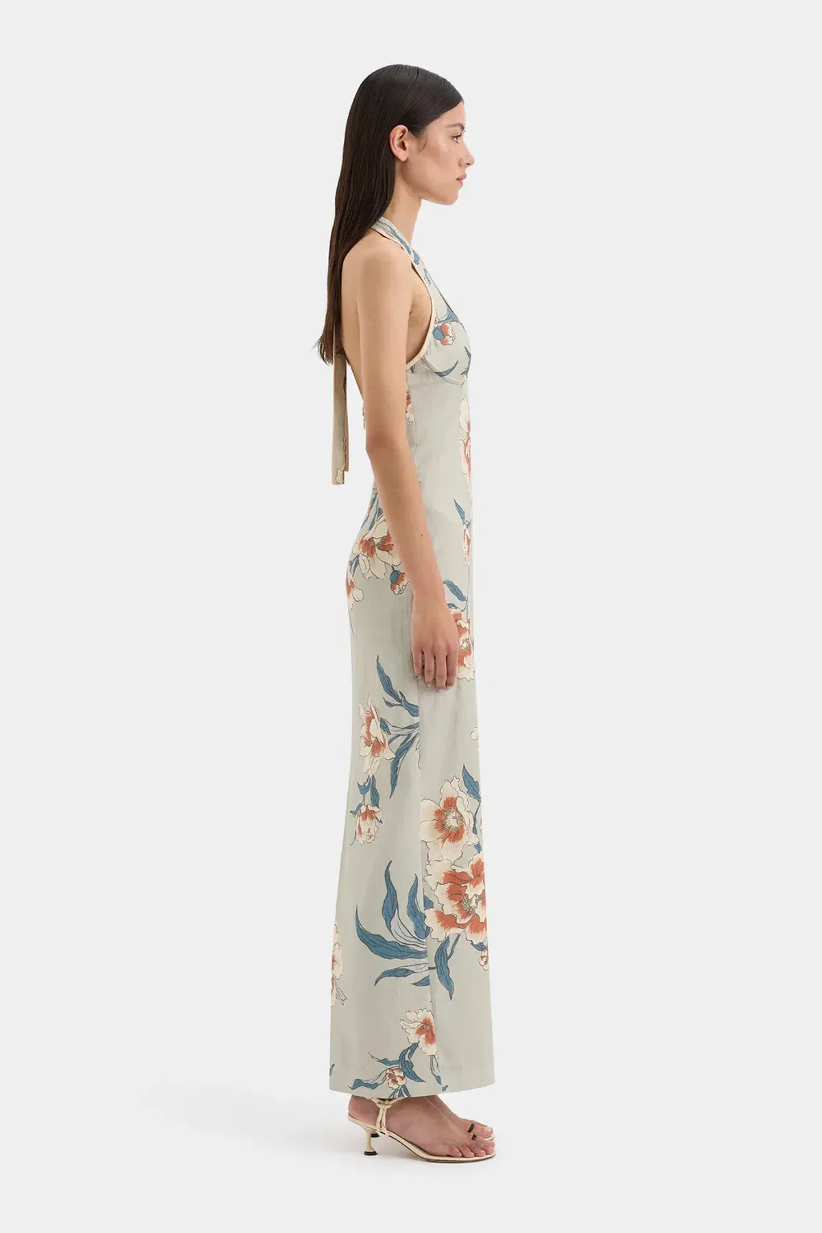 SIR the Label Roisin Halter Maxi Size AU 8 - Image 3