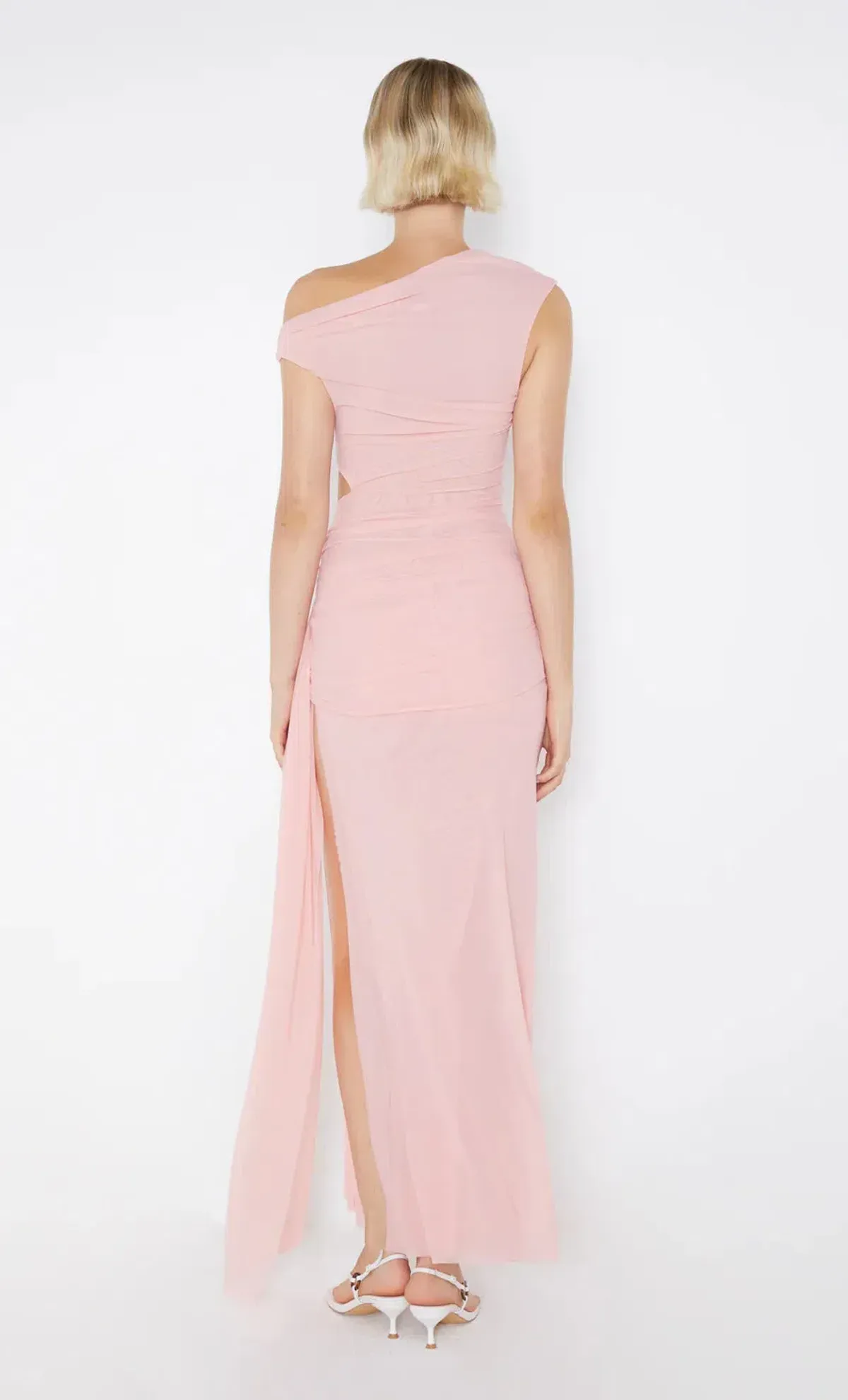 Bec & Bridge Victoria Asym Dress Pink Size 6 - Image 2