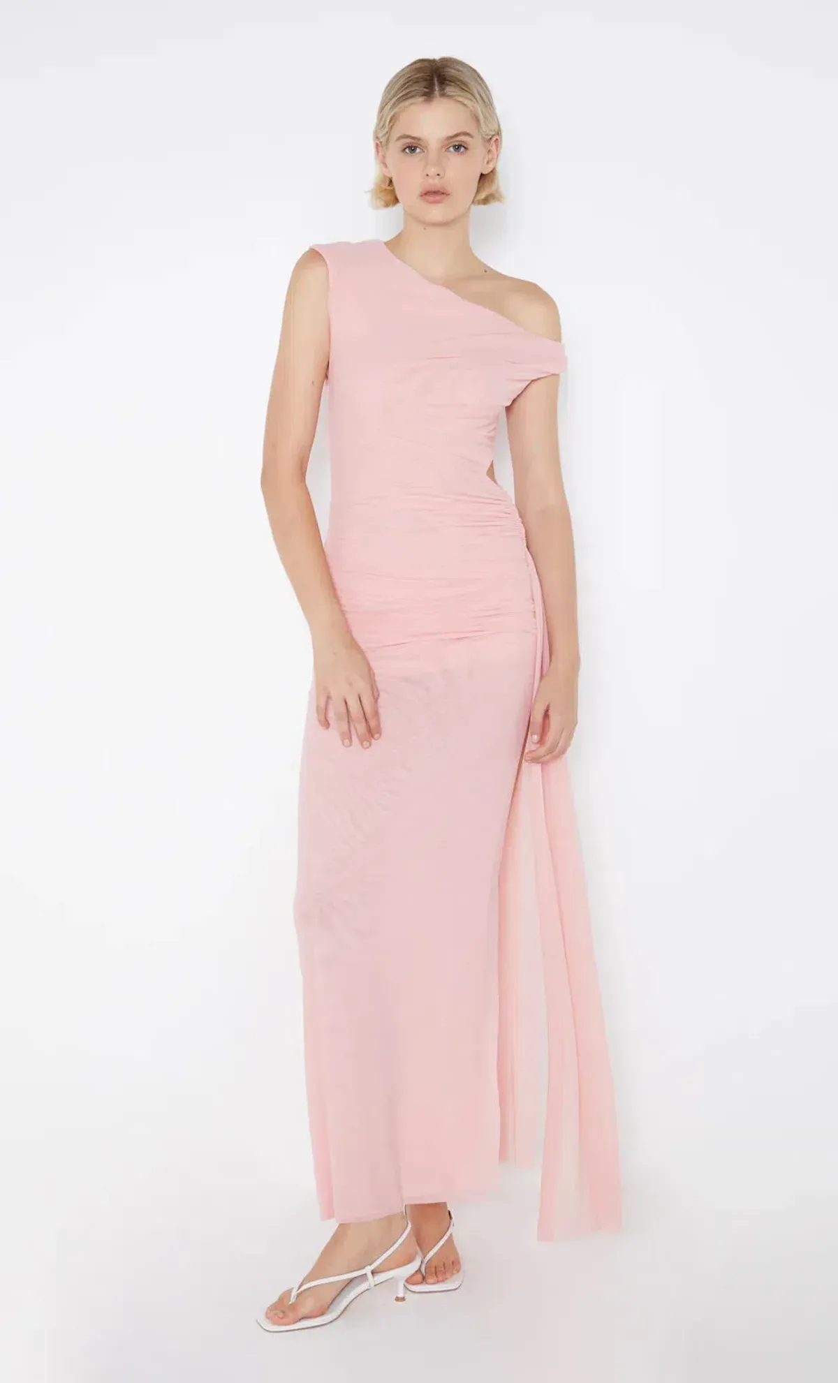 Bec & Bridge Victoria Asym Dress Pink Size 6 - Image 1