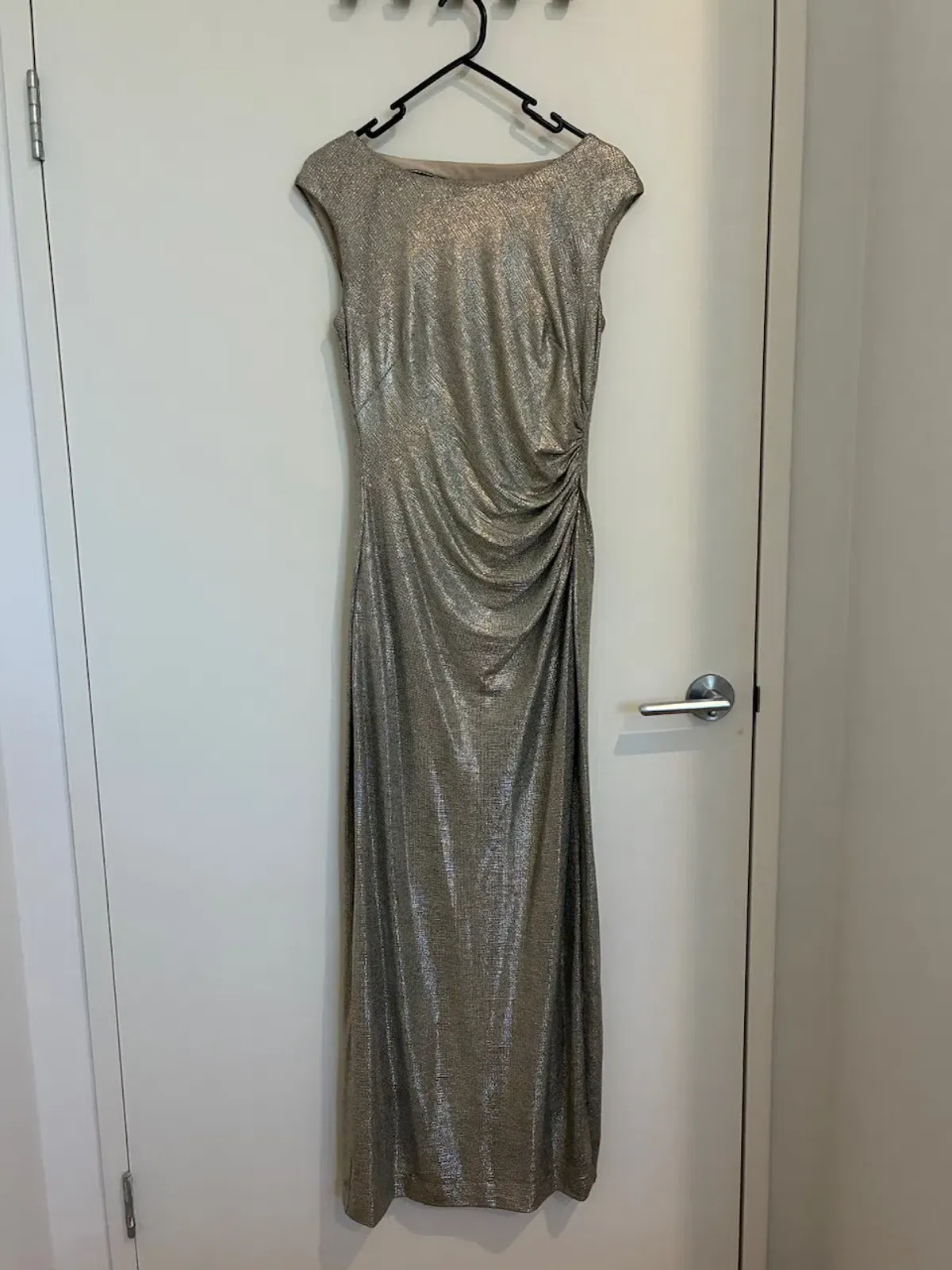Lauren Ralph Lauren gold gown size 8 - Image 1
