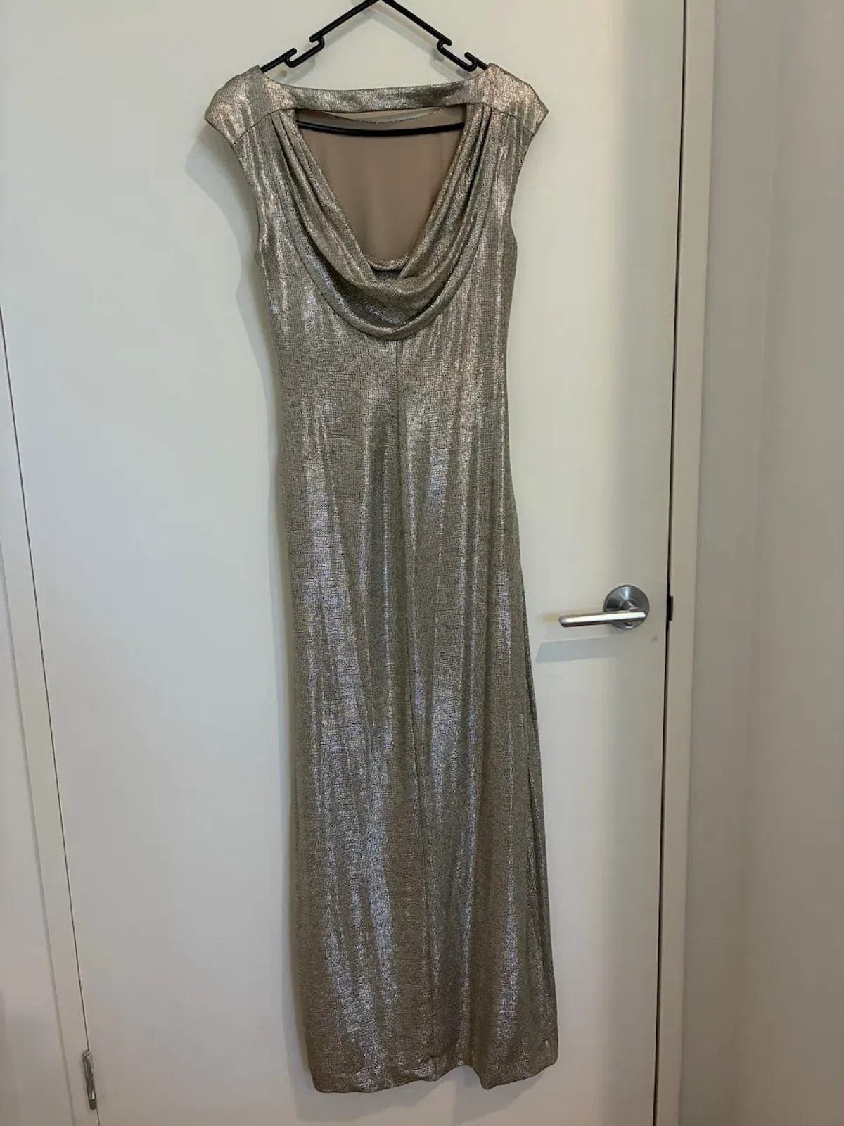 Lauren Ralph Lauren gold gown size 8 - Image 2