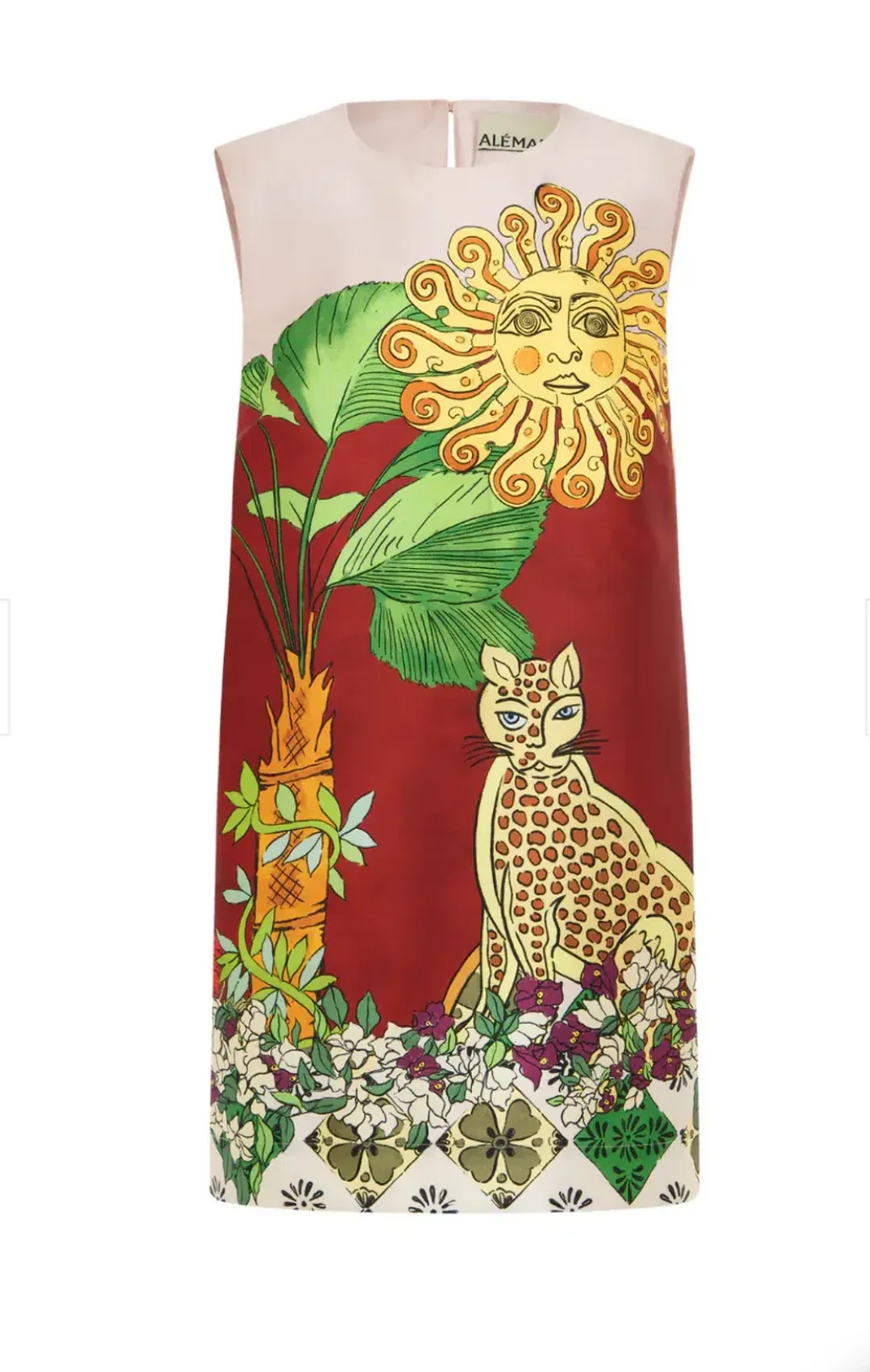 Alemais Tiger Mini Dress Size 6 for rent on The Volte - main image