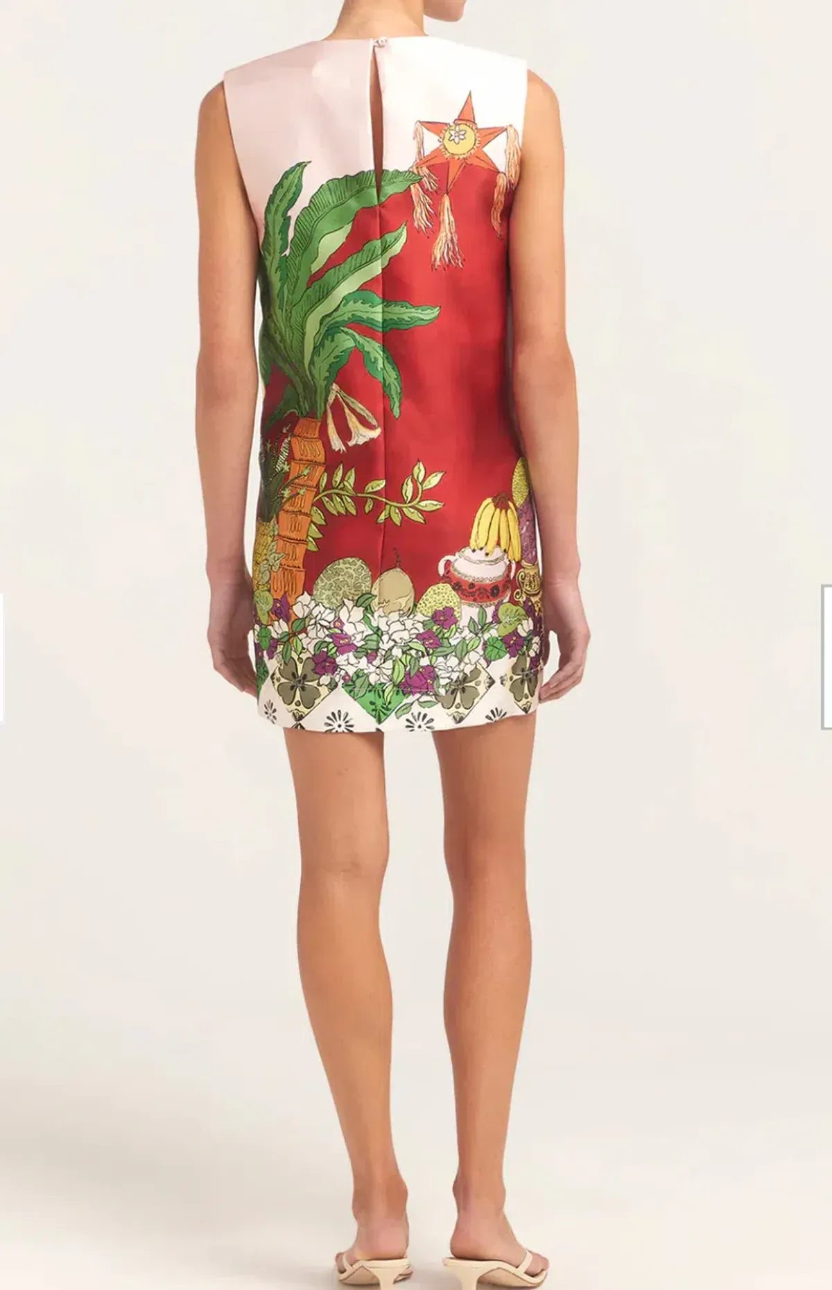 Alemais Tiger Mini Dress Size 6 - Image 1