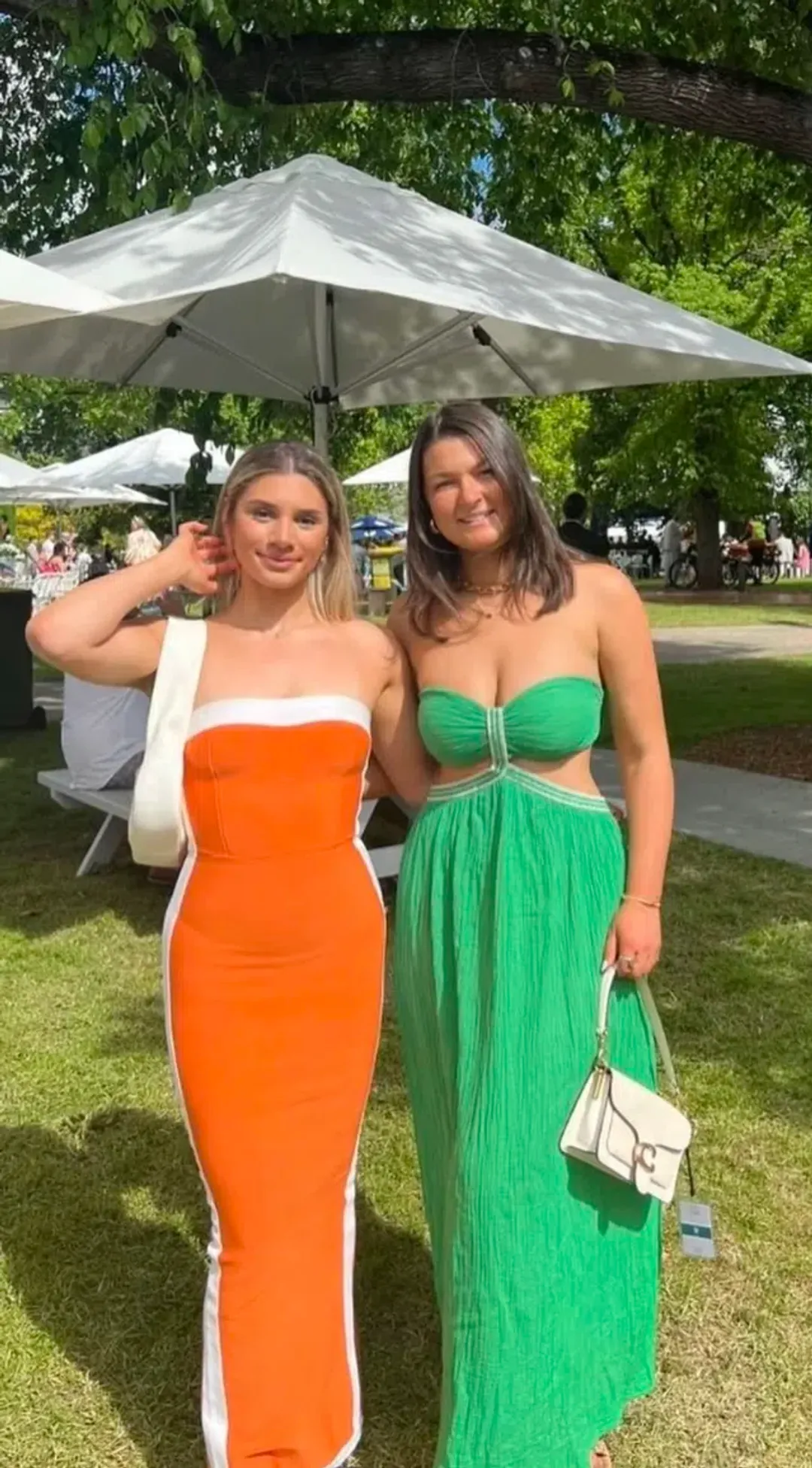 D’artemide Chloe Dress Green Size 6-12 for rent on The Volte - main image