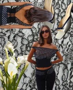 Fait Par Foutch Remi Top Polka Dot Size 12/L for rent on The Volte - image 1