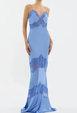 Rebecca Vallance Larisa Maxi Dress Blue Size XS / AU 6 for rent on The Volte - image 2