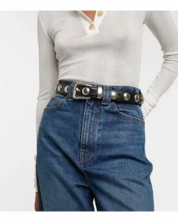 Khaite Benny Belt Studded Black Size 90cm for rent on The Volte - image 1