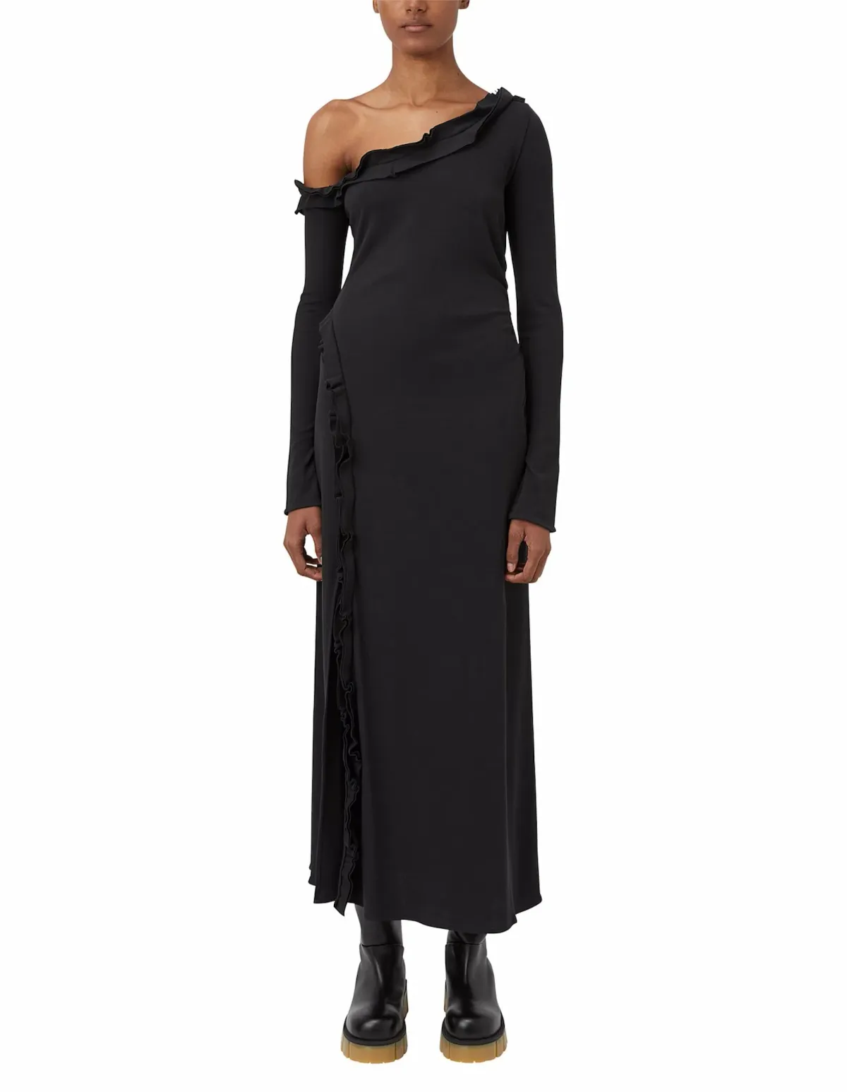 Camilla and Marc Litha Dress Black Size AU 12 for rent on The Volte - main image
